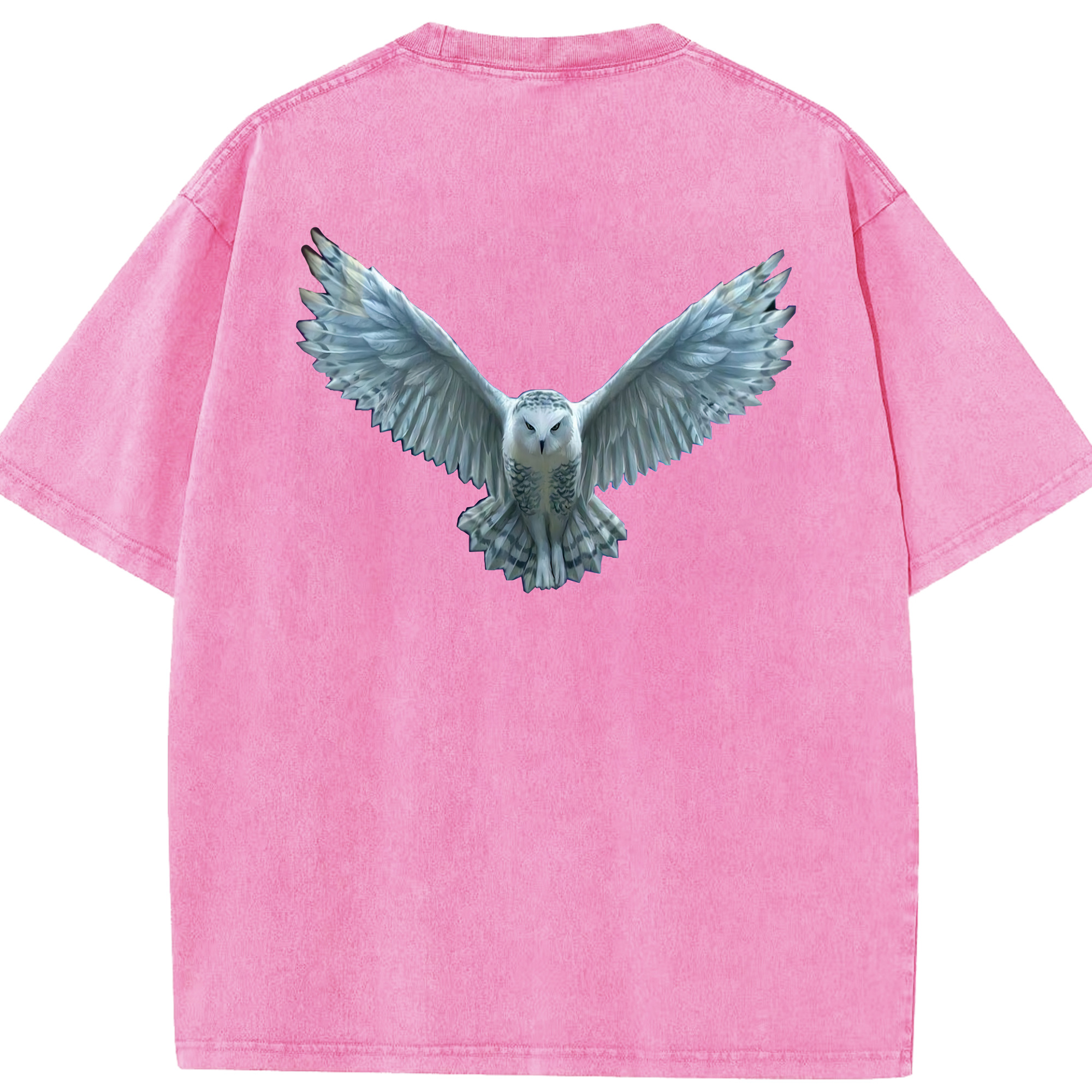 （画像用） Harry Potter ハリー・ポッターシリーズ 綿100% ヴィンテージ風 半袖Tシャツ（背面プリント）